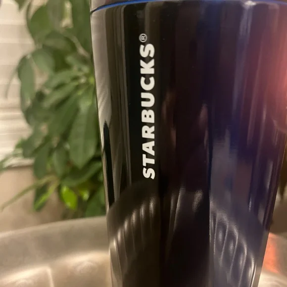 ✨ NWT STARBUCKS BLUE STAINLESS STEEL TUMBLER 24OZ ✨ - Picture 2 of 4